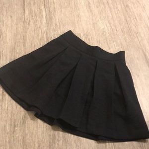 Banana Republic black a-line skirt